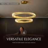 Tiwa 2 - Tier Chandelier - Residence Supply