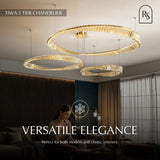 Tiwa 3 - Tier Chandelier - Residence Supply