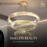 Tiwa 3 - Tier Chandelier - Residence Supply