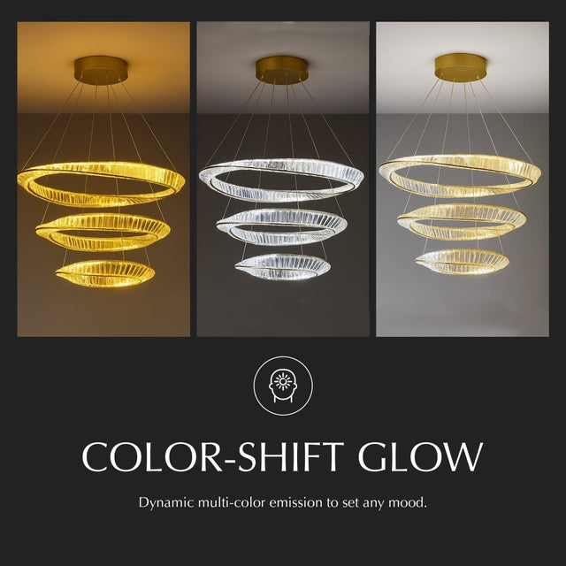 Tiwa 3 - Tier Chandelier - Residence Supply