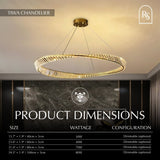 Tiwa Chandelier - Residence Supply