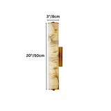 Tong Alabaster Wall Lamp