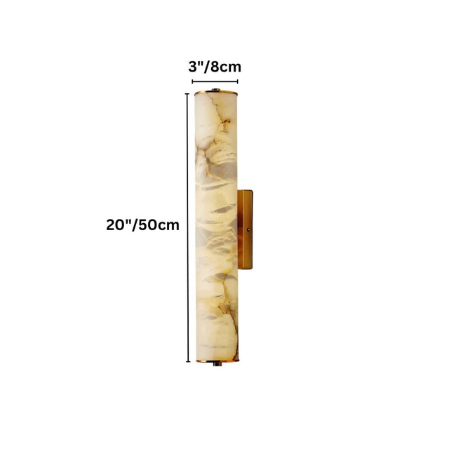 Tong Alabaster Wall Lamp