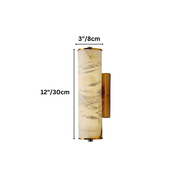 Tong Alabaster Wall Lamp
