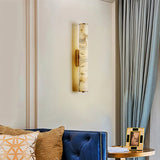 Tong Alabaster Wall Lamp