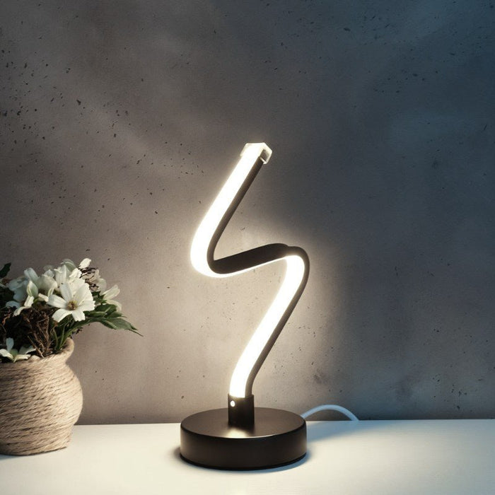 Torsion Table Lamp - Living Room Light Fixture