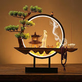 Tranquil Incense Burner Table Lamp