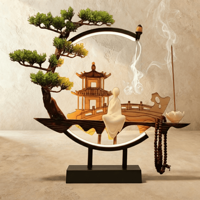 Tranquil Incense Burner Table Lamp - Residence Supply