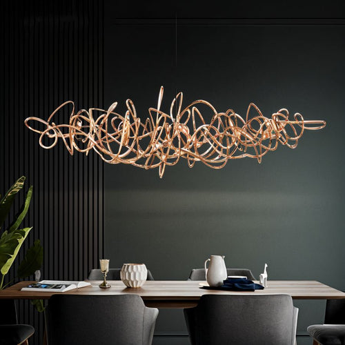 Twine Chandelier - Dining Room Lighting