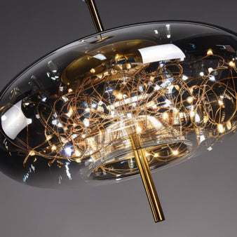 Luxury Twirl Pendant Light