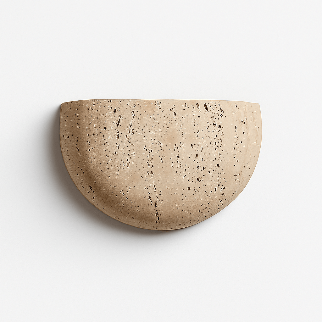 Valta Travertine Wall Lamp - Residence Supply