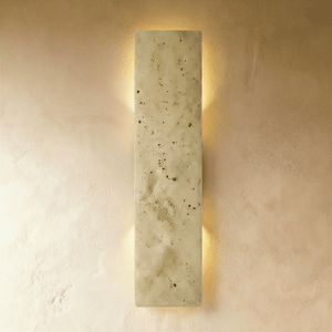Veil Travertine Wall Lamp