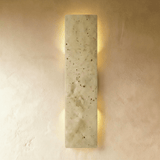 Veil Travertine Wall Lamp - Residence Supply
