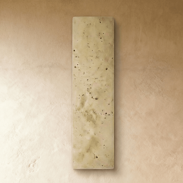 Veil Travertine Wall Lamp - Residence Supply