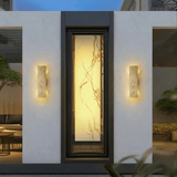 Veil Travertine Wall Lamp - Residence Supply