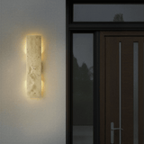 Veil Travertine Wall Lamp - Residence Supply