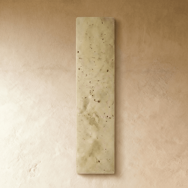 Veil Travertine Wall Lamp - Residence Supply