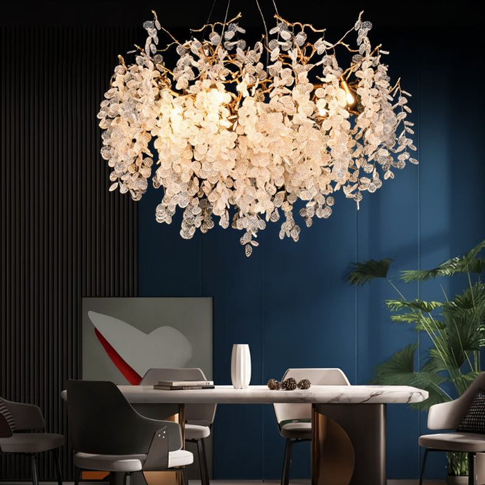 Velora Chandelier - Modern Lighting for Dining Table