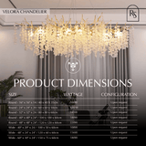 Velora Chandelier - Residence Supply