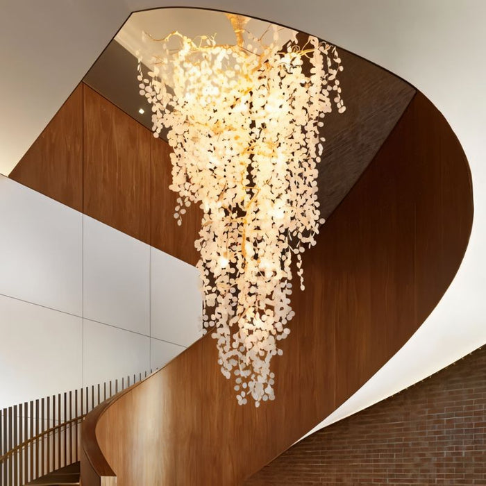 Velora Long Staircase Chandelier - Modern Lighting