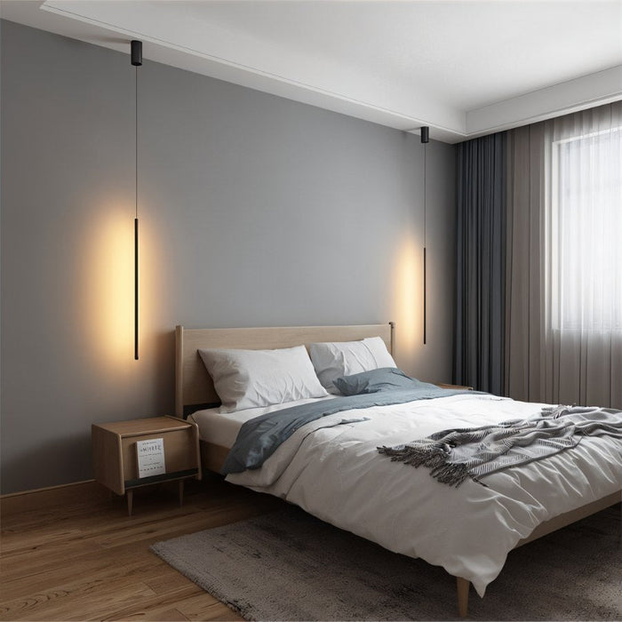 Vertical Pendant Light - Bedroom Lighting