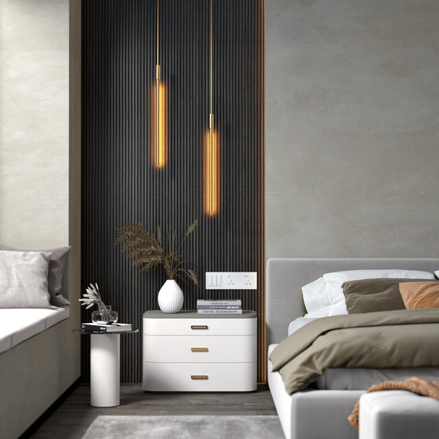 Vertical Pendant Light