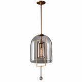 Vintage Glass Lantern Pendant Lights