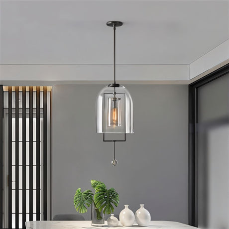 Vintage Glass Lantern Pendant Lights