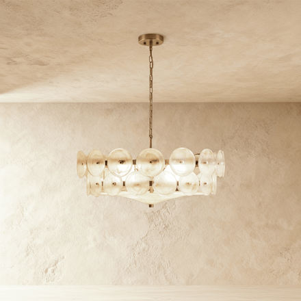 Wagon Wheel Chandeliers