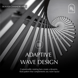 Waves Chandelier - Residence Supply