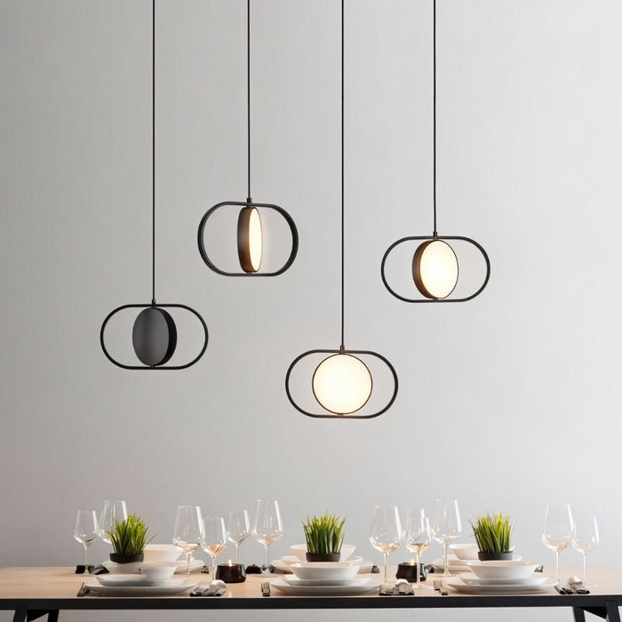 Whirl Pendant Light - Modern Lighting Fixture for Dining Table