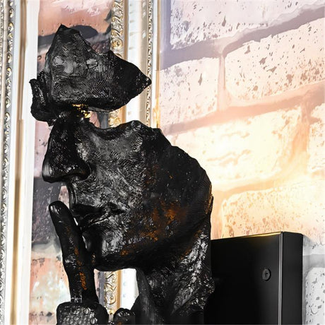 Whispering Face Wall Lamp