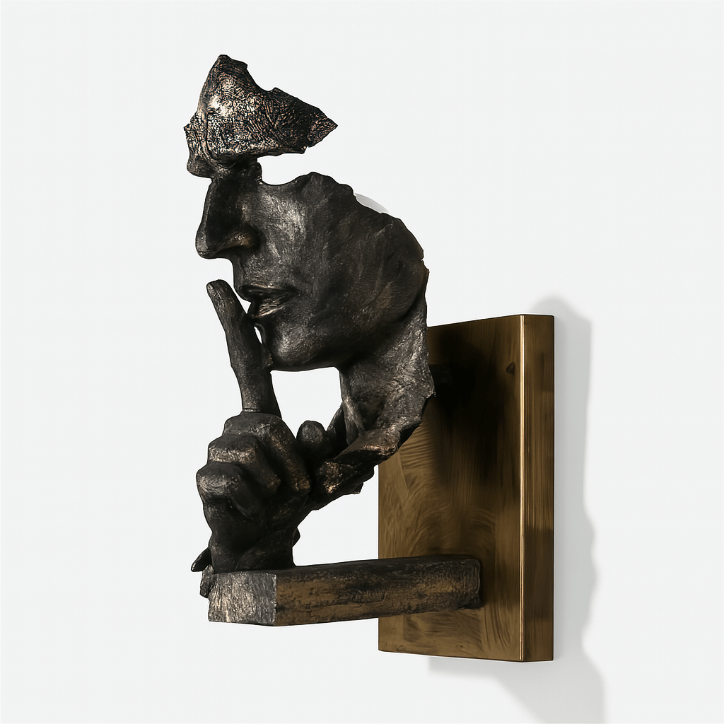 Whispering Face Wall Lamp - Residence Supply