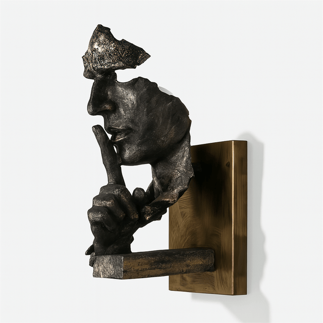 Whispering Face Wall Lamp - Residence Supply