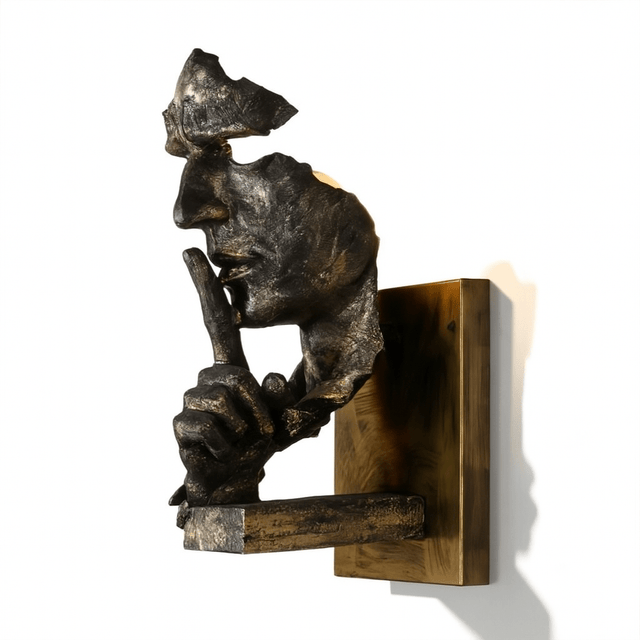 Whispering Face Wall Lamp - Residence Supply