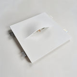 "Wiane trimless wall light with a minimalist design, on a light background."