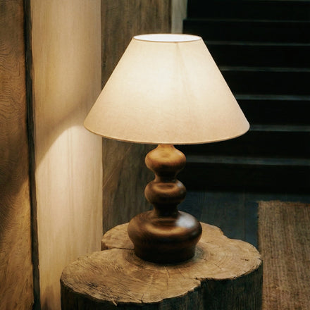 Wood Table Lamps