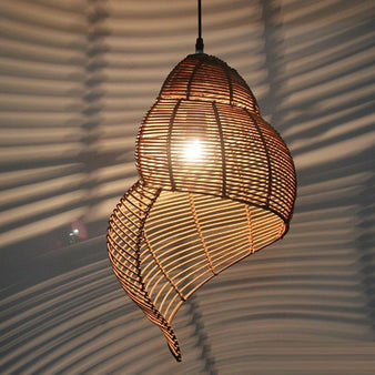 Wrap Rattan Pendant Light - Open Box - Residence Supply