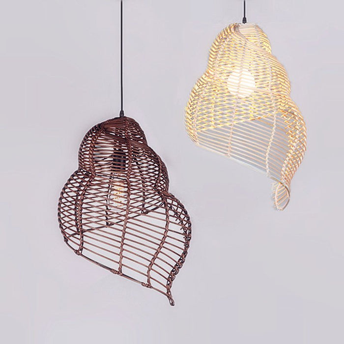 Wrap Rattan Pendant Light - Open Box - Residence Supply