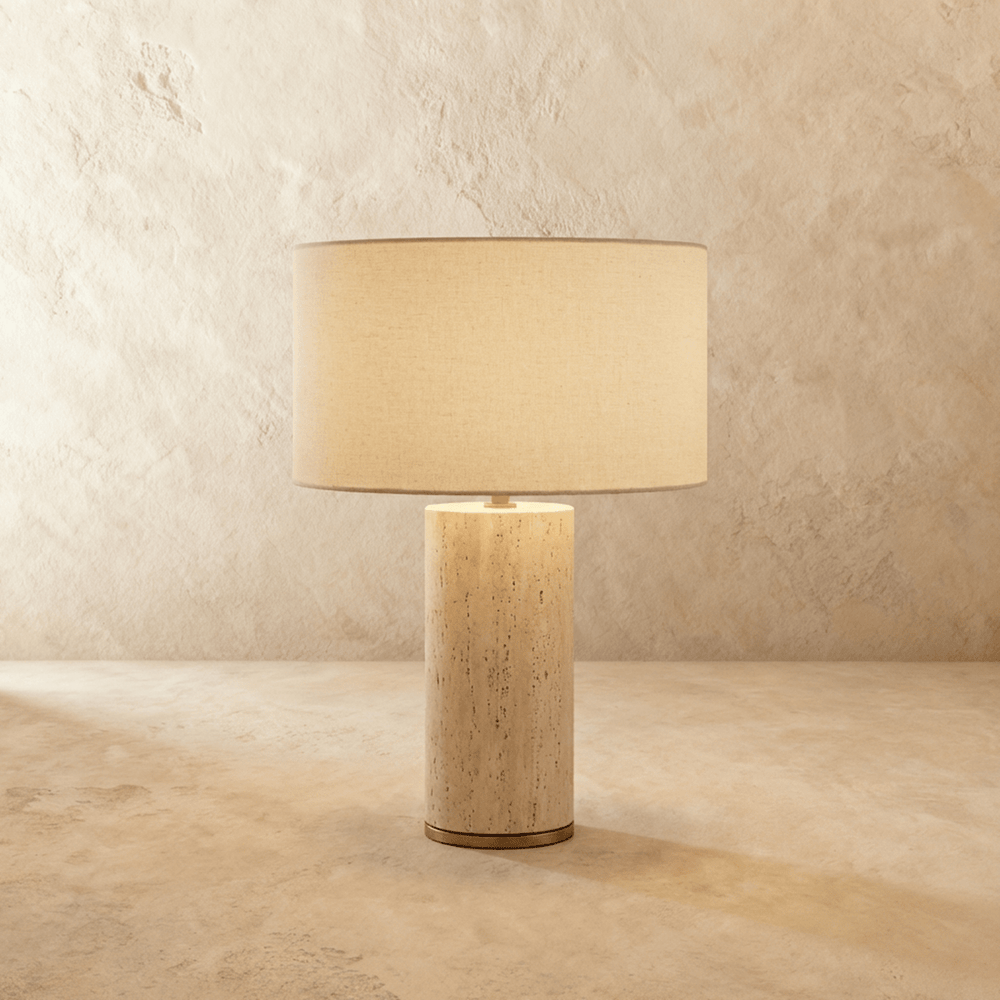 Xyvora - Marble Base Table Lamp with Soft Glow – Residence Supply