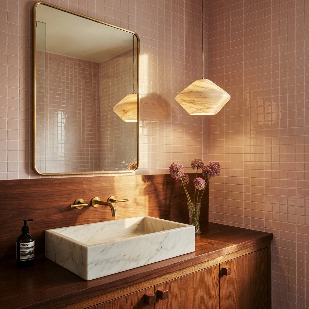 Yafeh Alabaster Pendant Light - Residence Supply