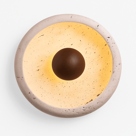 Yalka Travertine Wall Lamp - Residence Supply