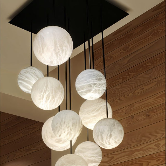 Yue Alabaster Customizeable Chandelier