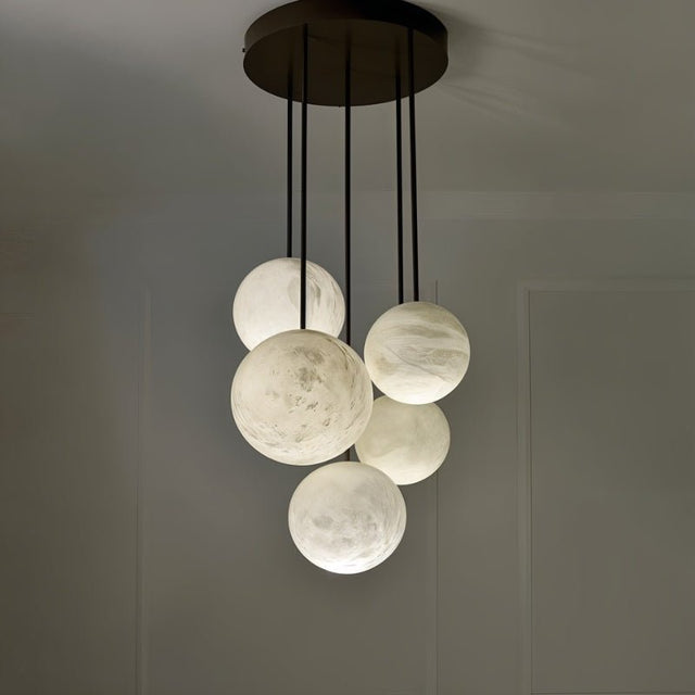 Yue Alabaster Customizeable Chandelier