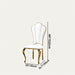 Zaggur Dining Chair Size