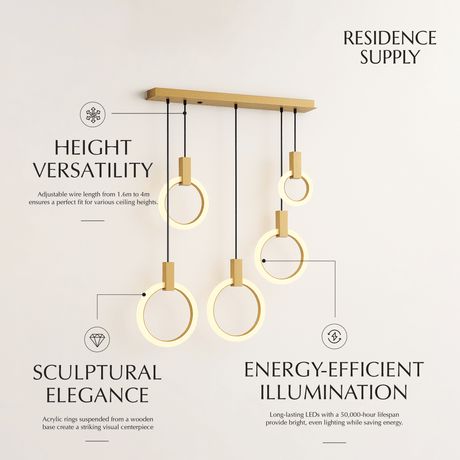 Zalaph Chandelier - Residence Supply
