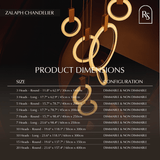 Zalaph Chandelier - Residence Supply