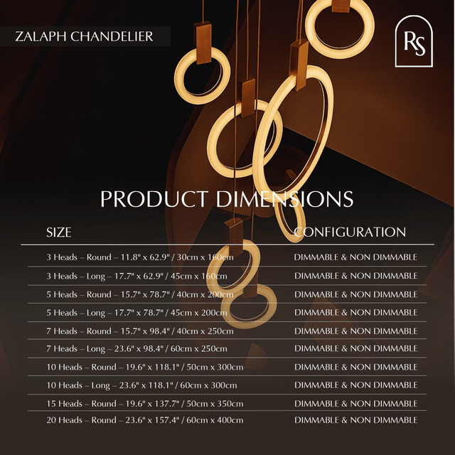 Zalaph Chandelier - Residence Supply