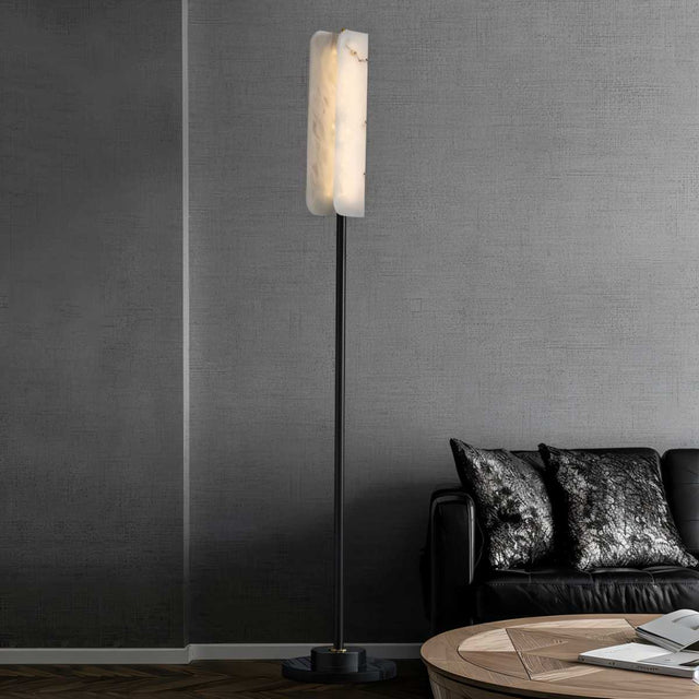 Zazu Alabaster Floor Lamp - Residence Supply