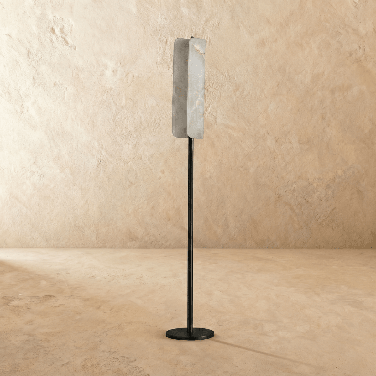 Zazu Alabaster Floor Lamp - Residence Supply
